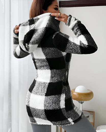 Zari™ | Manteau Moderne Chaud à Capuche