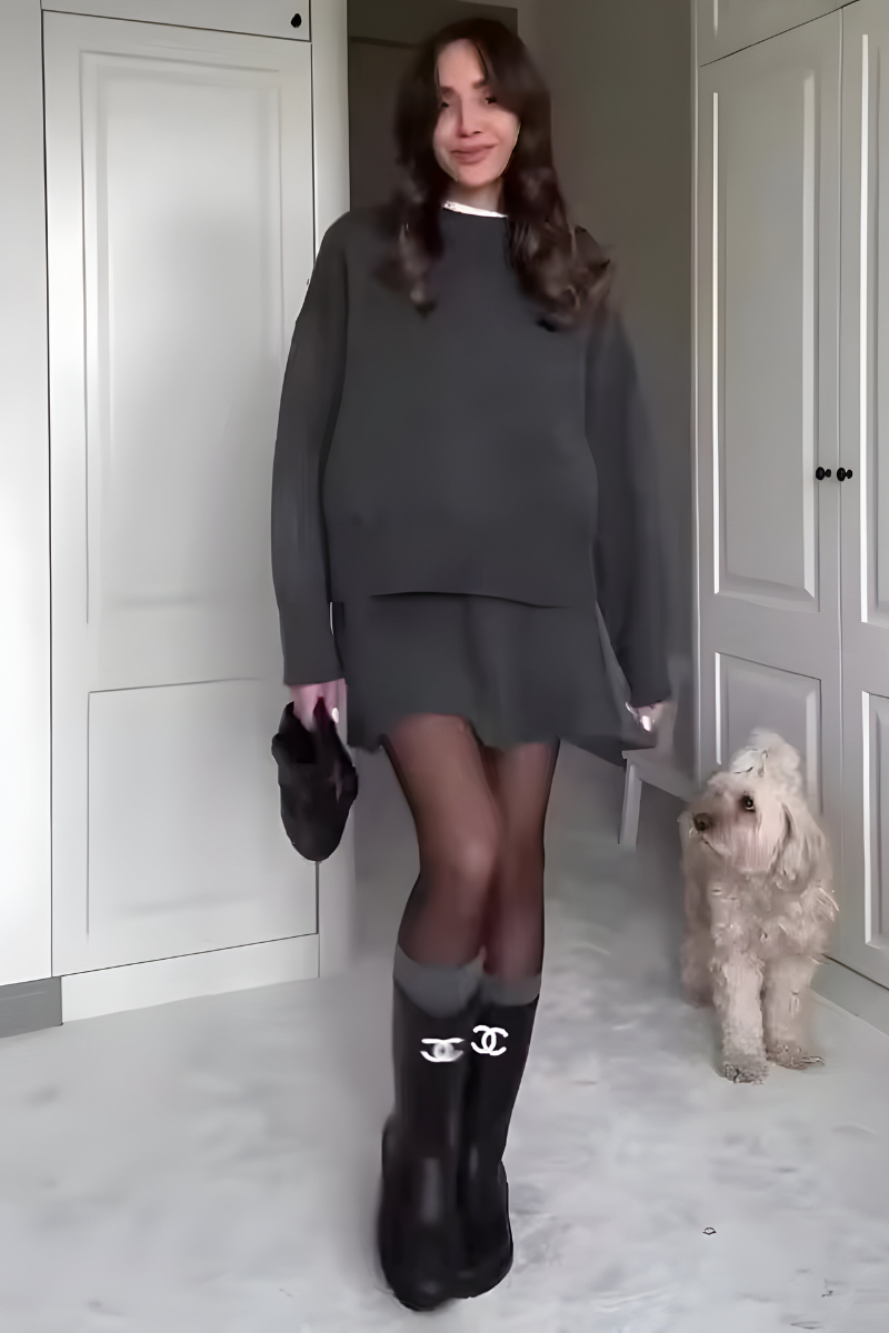 Mirea™ | Ensemble chic en tricot deux pièces