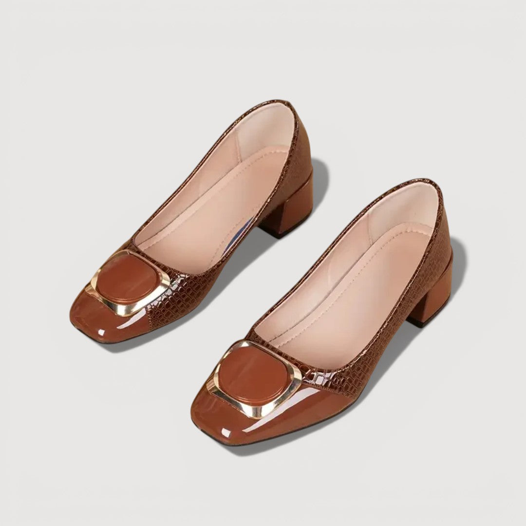 Vika™ | Talons En Cuir Orthopédiques Élégants Et Confortables