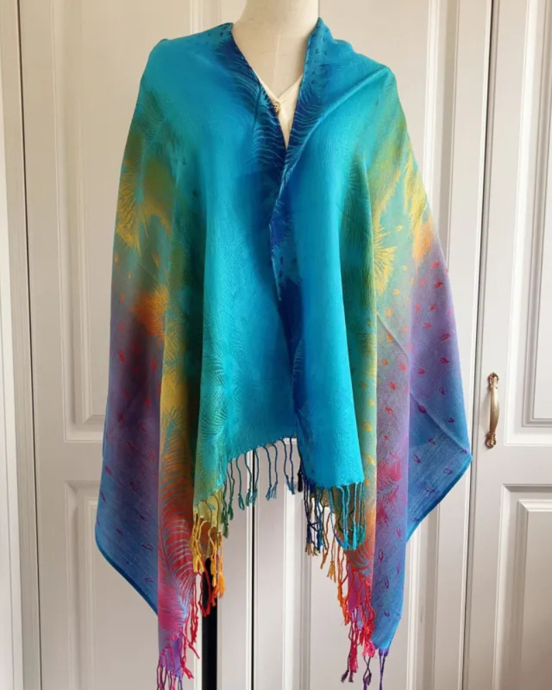 Rina™ | Écharpe d’Hiver Texturée Élégante