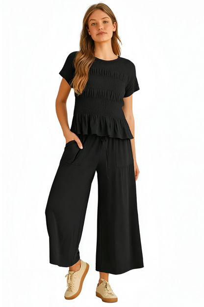 Elin™ | Ensemble de Salon Chic en Deux Pièces