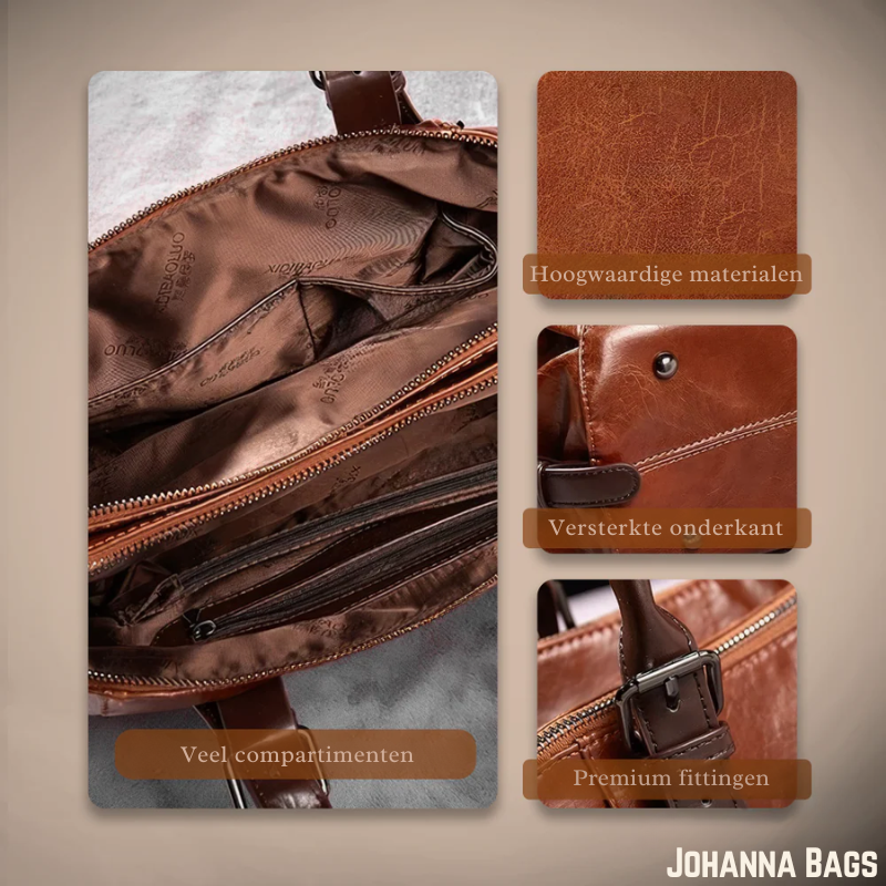 Silke’s Luxe Statement | Sac intemporel en cuir vegan