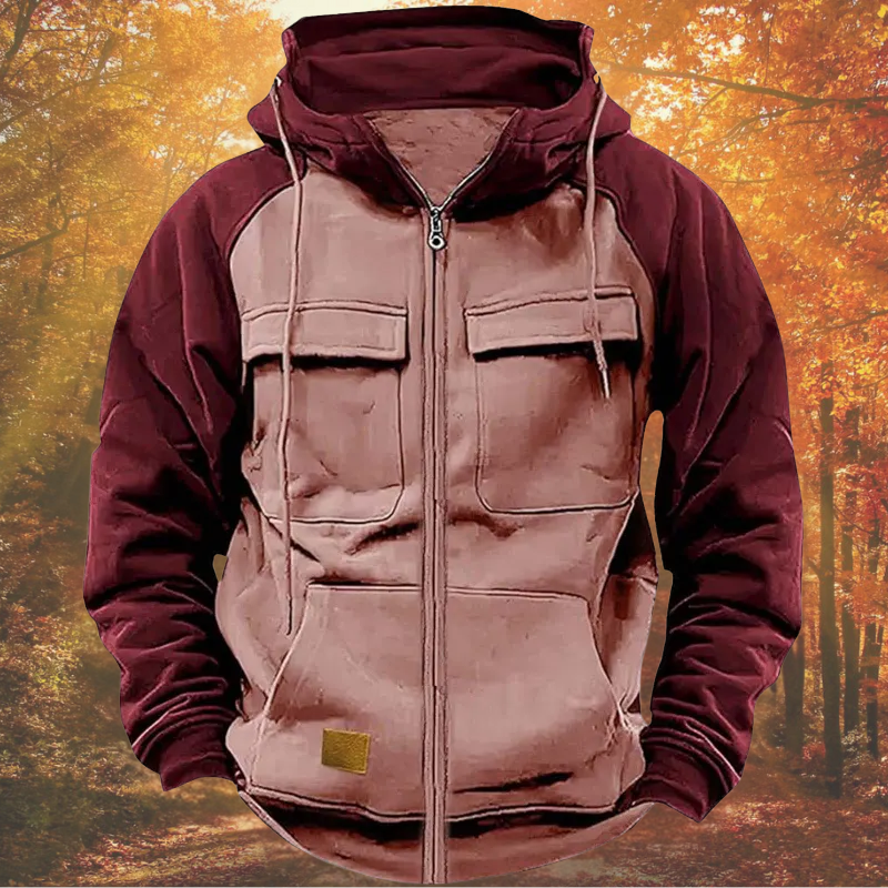 Laro™ | Sweat À Capuche Casual À Demi-Zip