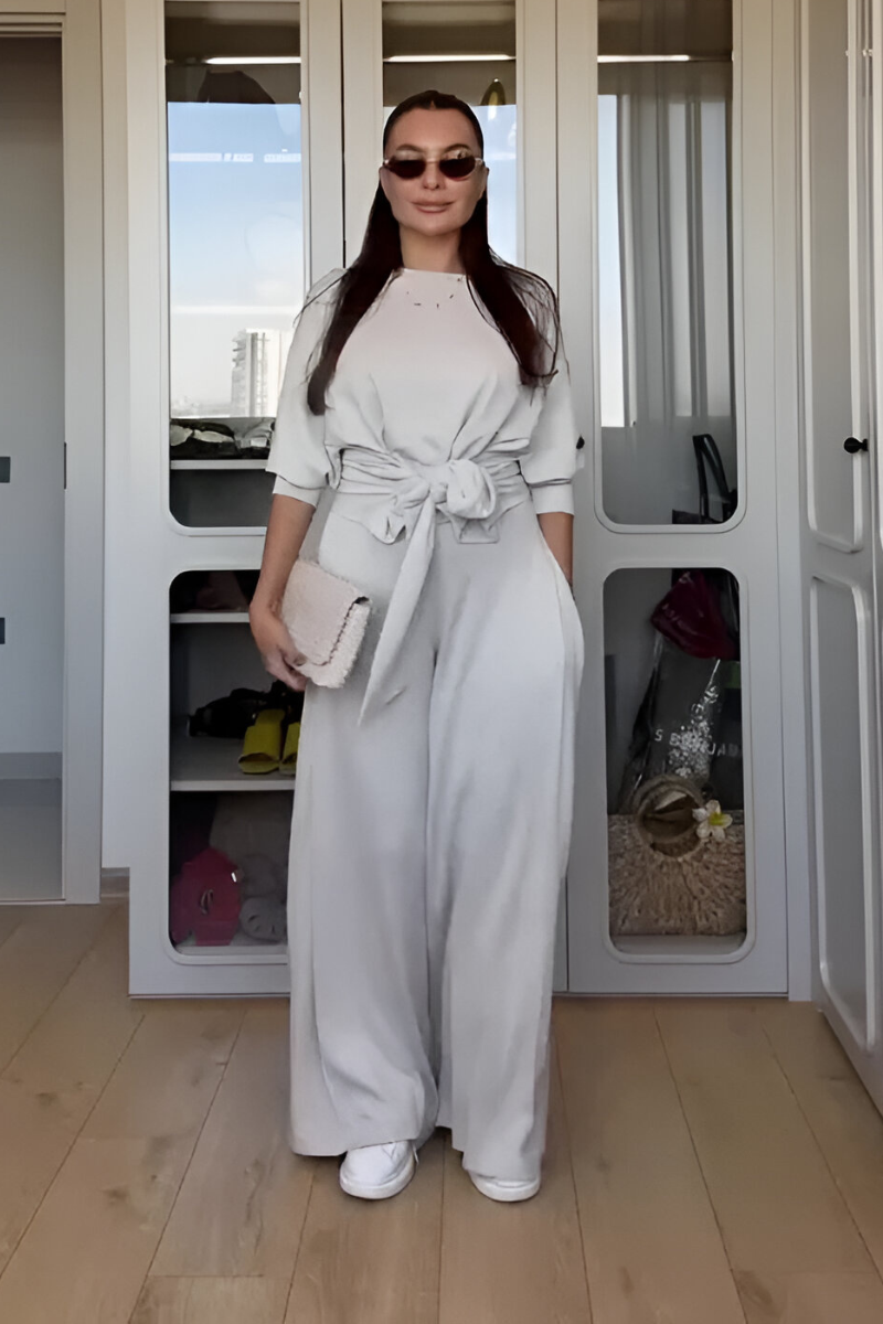 Arvia™ | Ensemble lounge chic à taille nouée