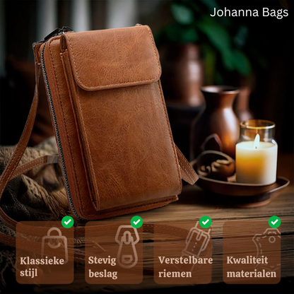 Le Compact Chique de Nicole | Sac à Main en Cuir Vegan