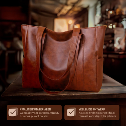 L'Élégance Intemporelle de Martha | Sac Classique en Cuir Vegan