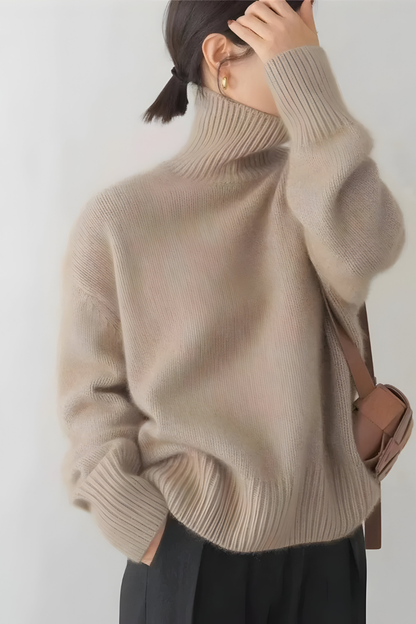 Elyn™ | Pull Col Roulé Tricoté Douillet