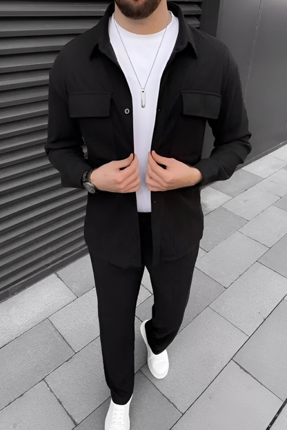 Nilo™ | Ensemble Décontracté Côtelé