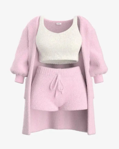 Lucia’s™ | Ensemble Pyjama 3 Pièces Confortable