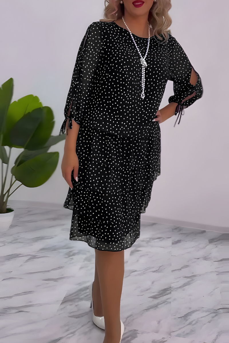 Elva™ | Robe Midi Élégante Et Confortable