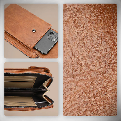 Le Compact Chique de Nicole | Sac à Main en Cuir Vegan