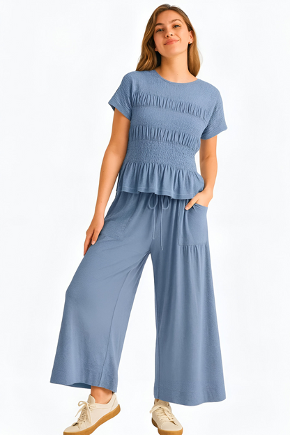 Elin™ | Ensemble de Salon Chic en Deux Pièces