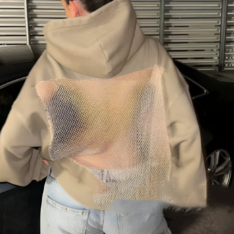 Lirane™ | Pull élégant avec dos en cristal