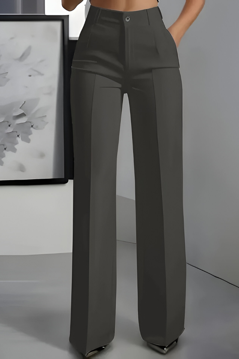 Kiva™ | Pantalon Taille Haute Chic