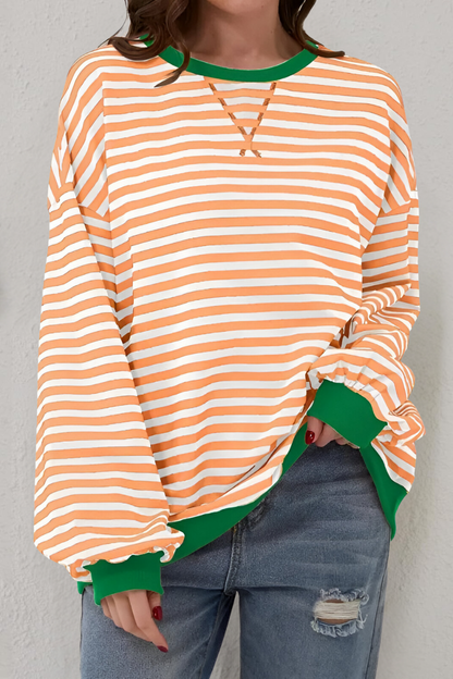 Mae™ | Sweatshirt rayé