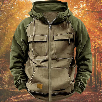 Laro™ | Sweat À Capuche Casual À Demi-Zip