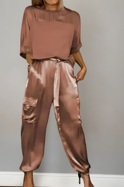 Enya™ | Ensemble Coordonné Élégant et Soyeux