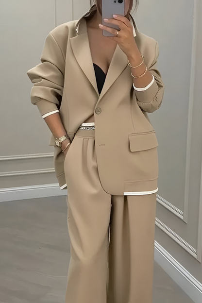 Esra™ | Ensemble blazer décontracté et élégant