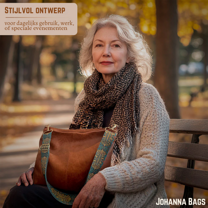 Charme Vintage de Chelsey | Sac à Bandoulière en Cuir Vegan