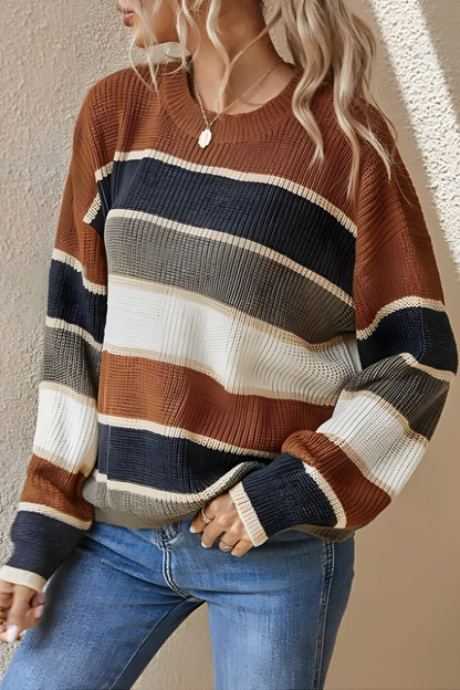 Lina™ | Pull d'Automne Tricoté