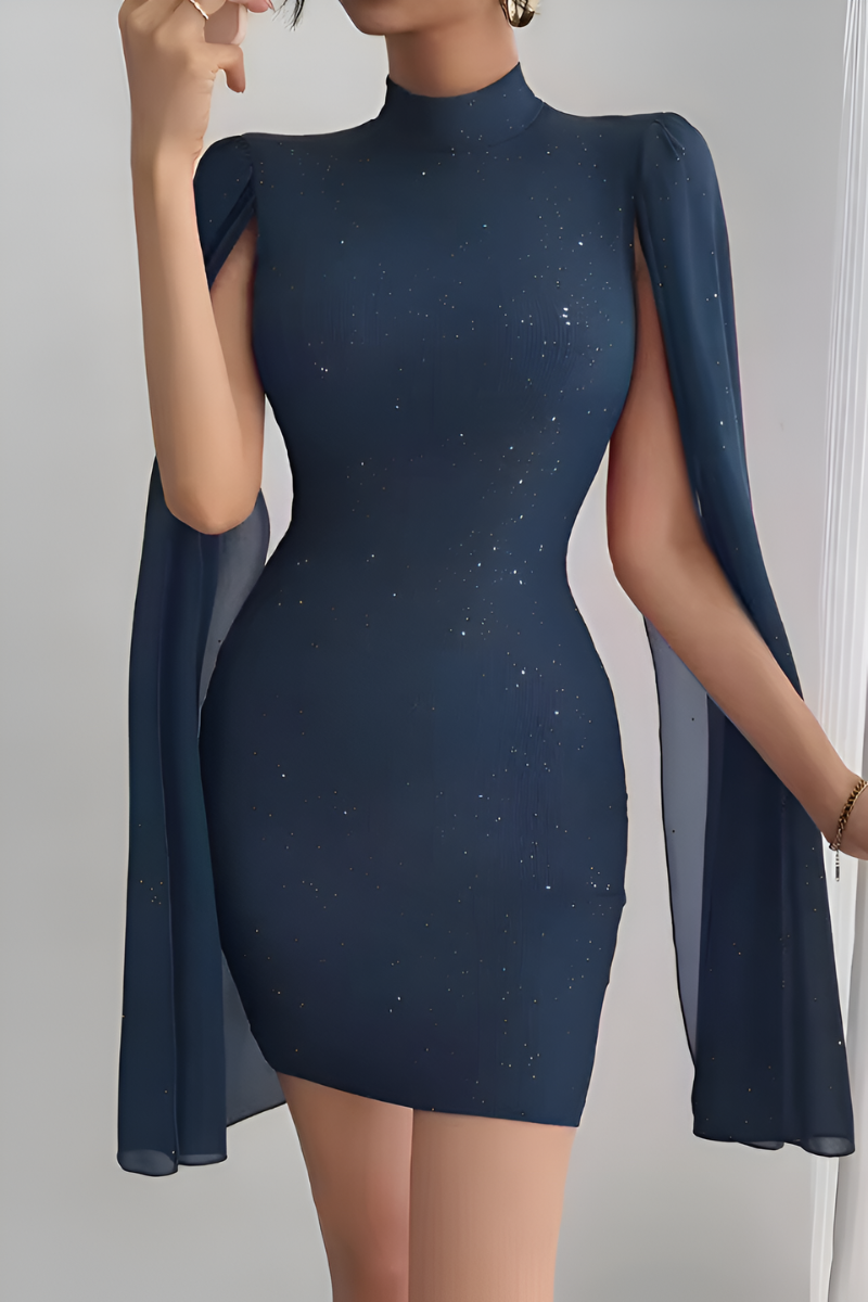 Liora™ | Robe Courte Moderne Pailletée