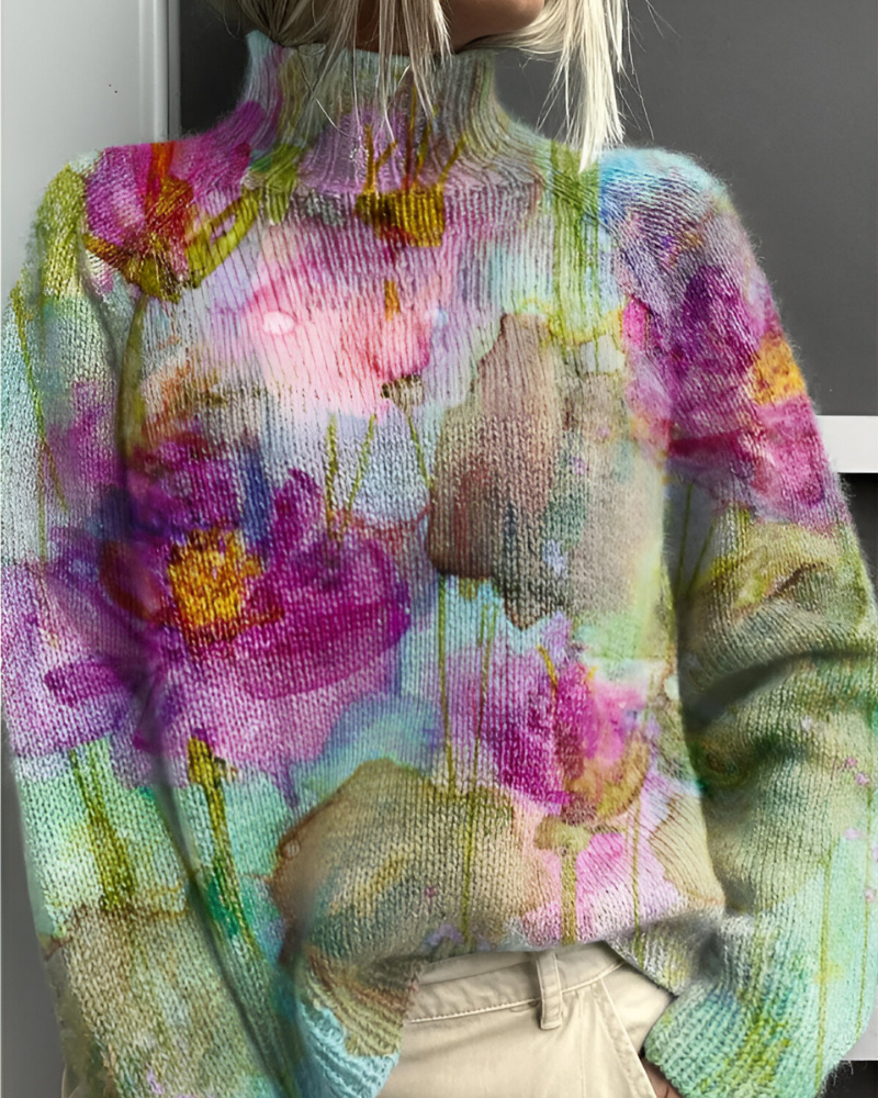 Edda™ | Pull Tricoté Graphique Casual