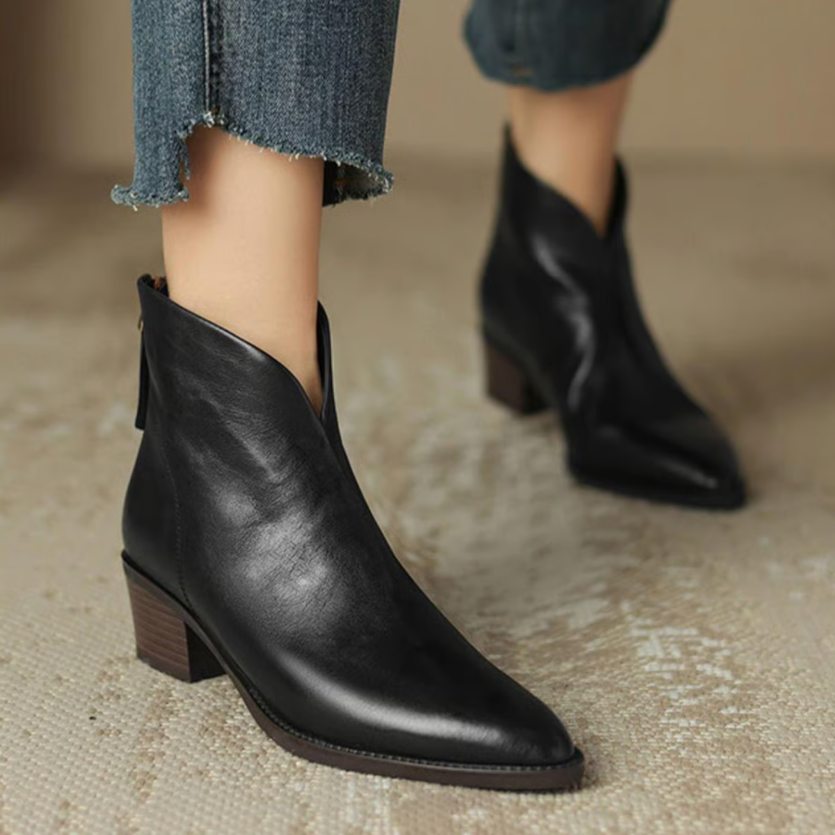 Eirae™ | Bottines modernes en cuir
