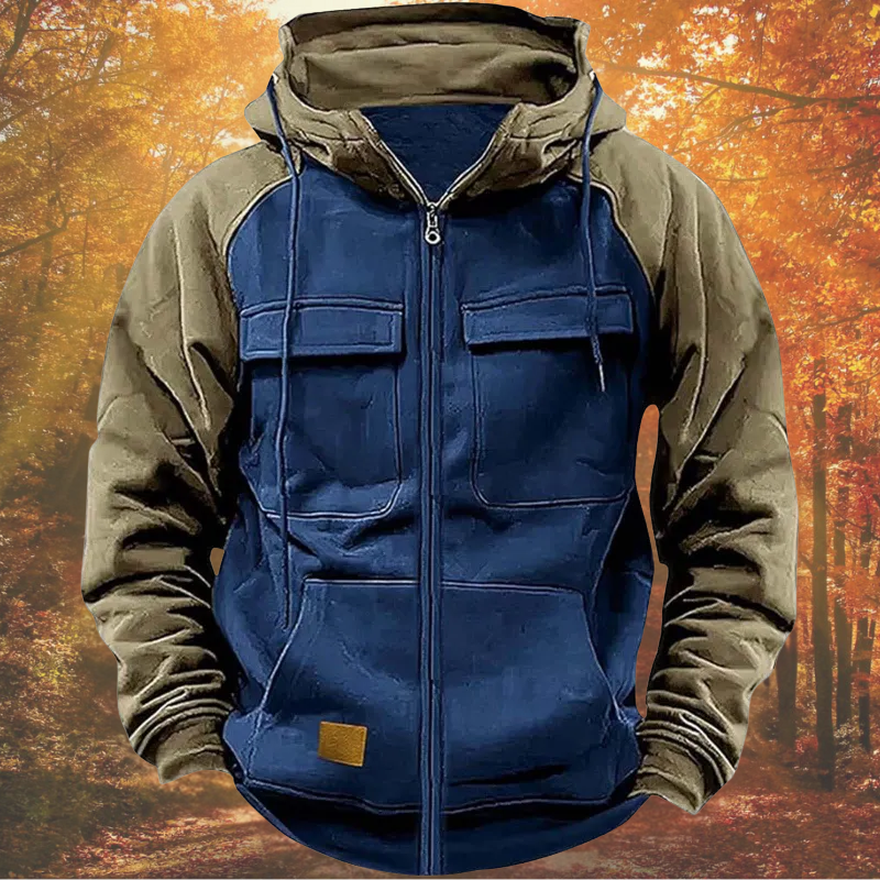 Laro™ | Sweat À Capuche Casual À Demi-Zip