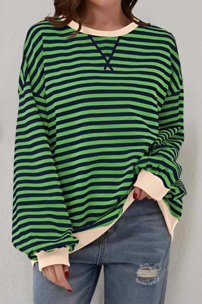 Mae™ | Sweatshirt rayé