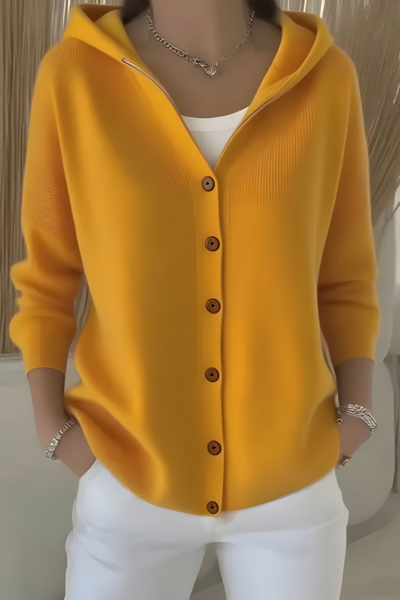 Denise | Gilet Confortable À Capuche