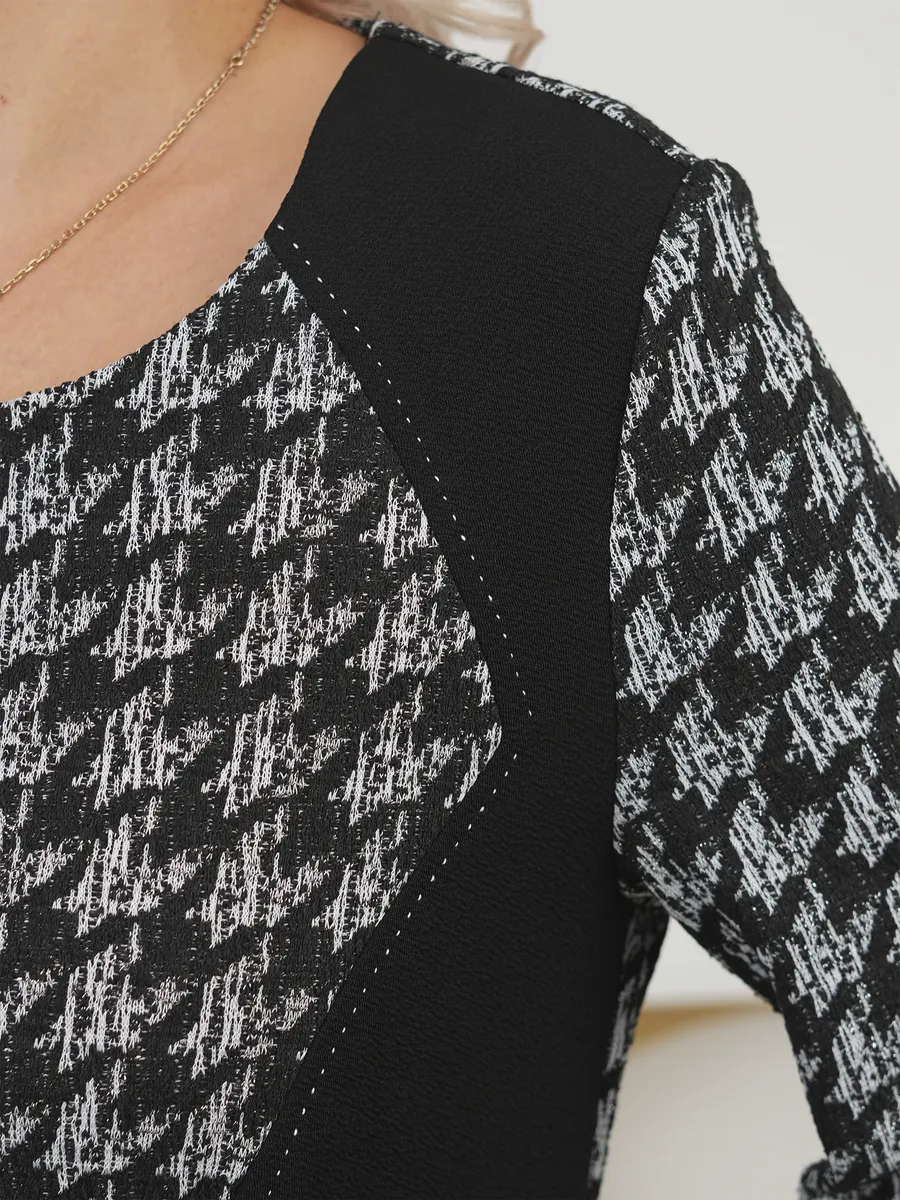 Lysa™ | Robe Midi Stylée à Motifs