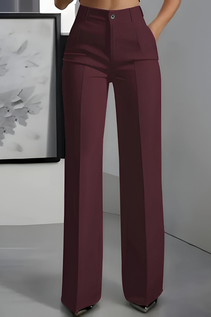 Kiva™ | Pantalon Taille Haute Chic