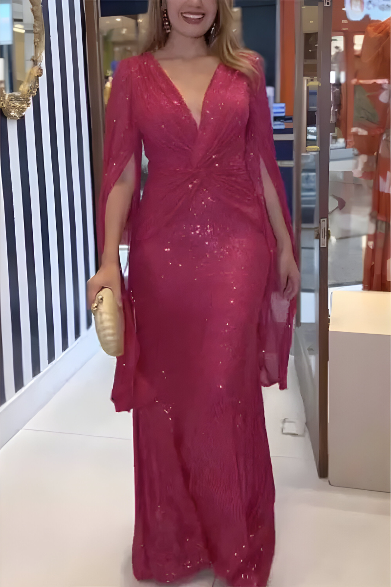 Mira™ | Robe Maxi Stylée Scintillante