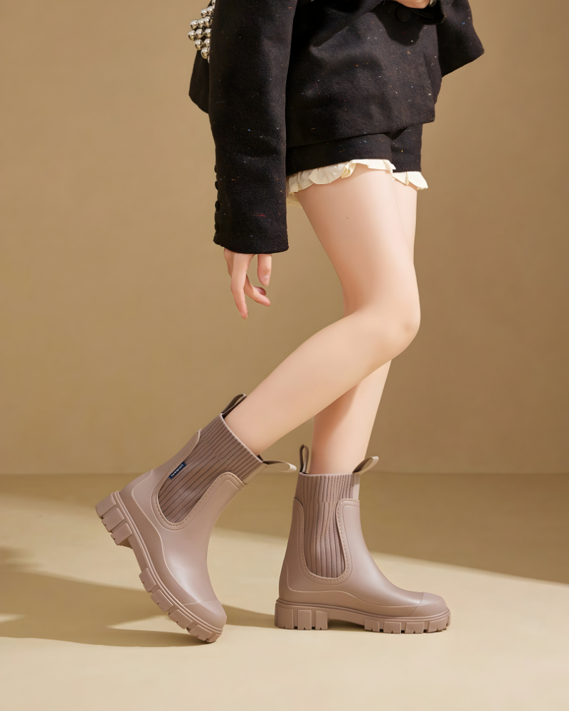 Lizzy | Bottes à Semelles Épaisses