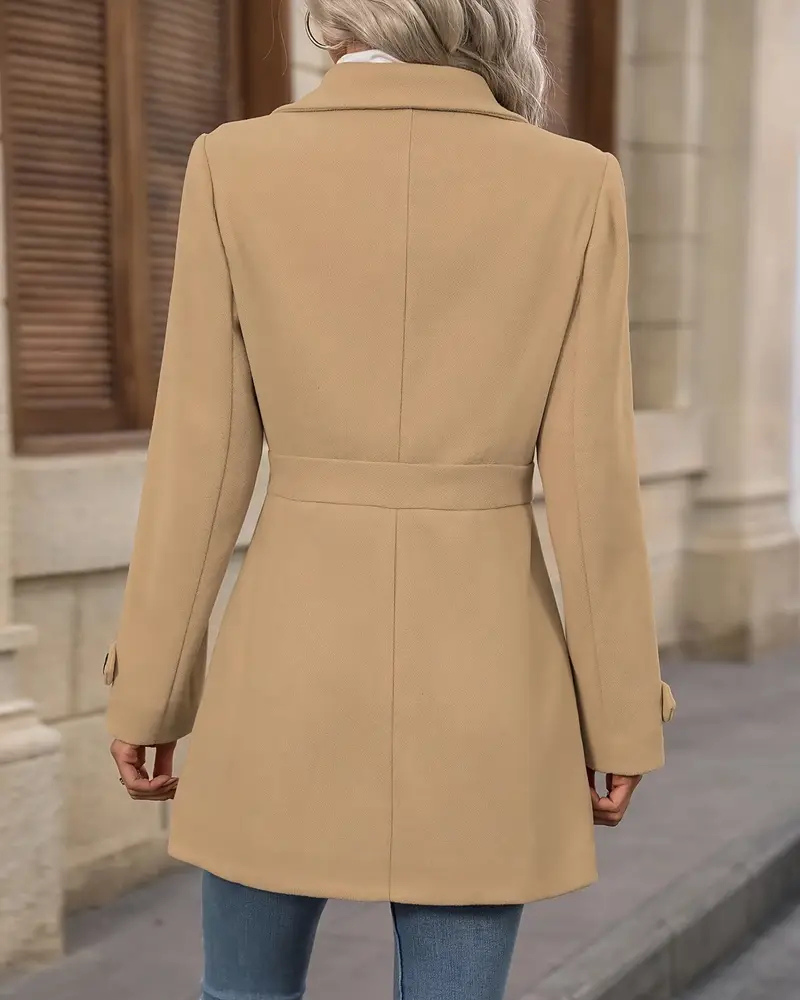 Elena | Manteau Élégant Cintré
