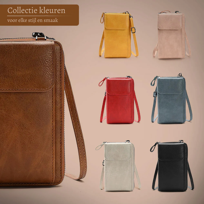 Le Compact Chique de Nicole | Sac à Main en Cuir Vegan