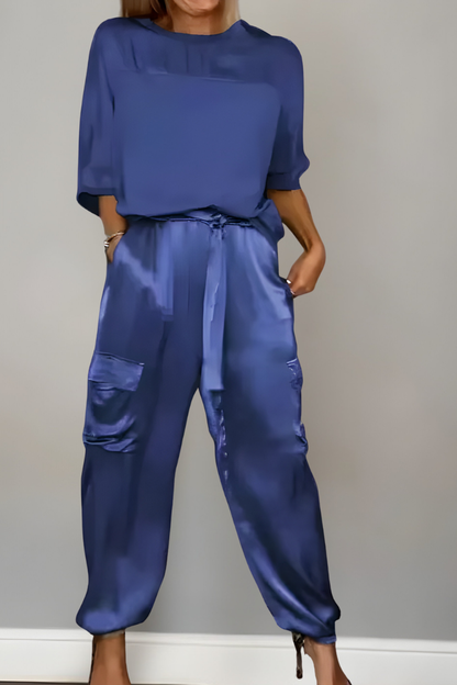 Enya™ | Ensemble Coordonné Élégant et Soyeux