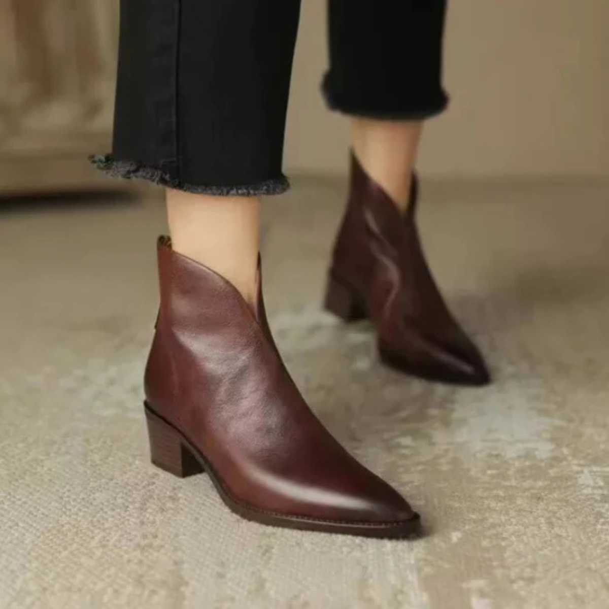 Eirae™ | Bottines modernes en cuir