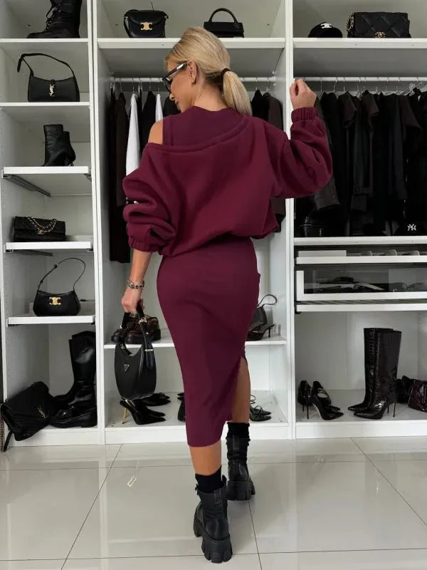 Maren™ | Ensemble élégant en tricot deux pièces