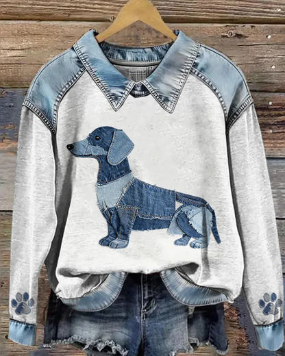 Dax™ | Pull Confortable Avec Imprimé Patchwork D’Animaux