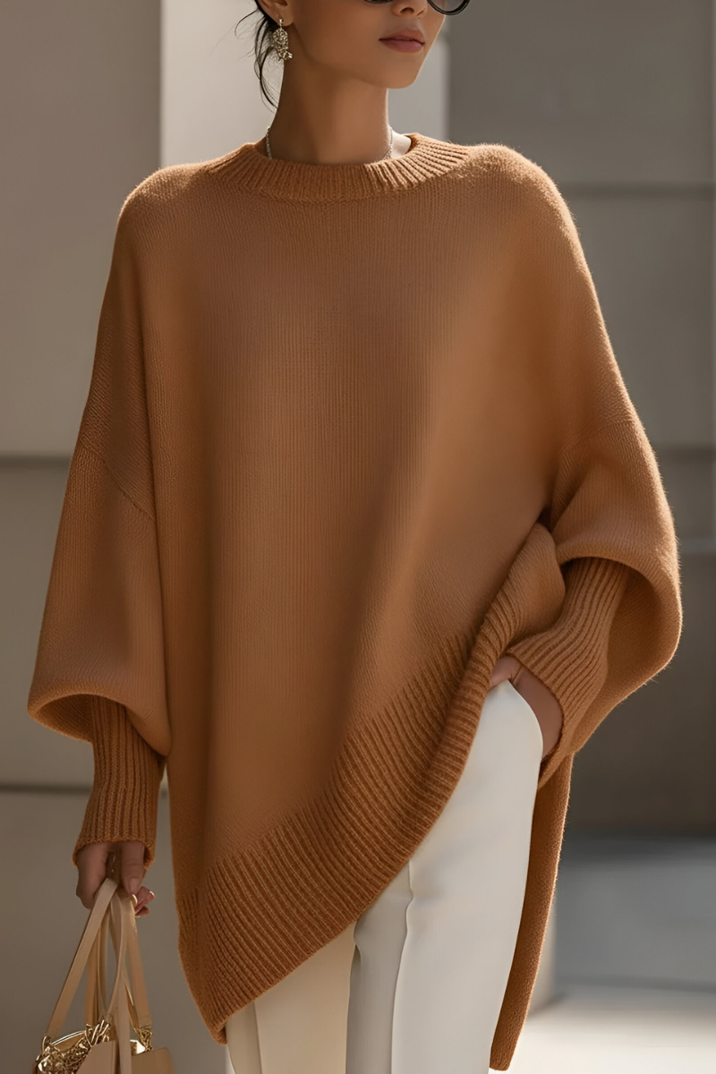 Nari™ | Pull Tricoté Oversize Élégant