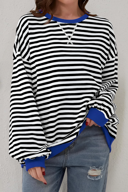 Mae™ | Sweatshirt rayé