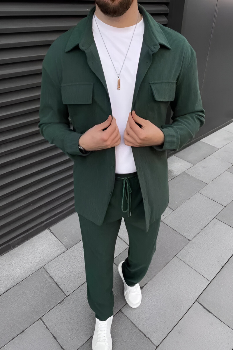 Nilo™ | Ensemble Décontracté Côtelé