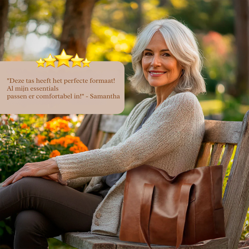 L'Élégance Intemporelle de Martha | Sac Classique en Cuir Vegan