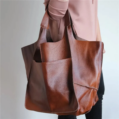 L'Élégance Intemporelle de Laura | Sac Vintage en Cuir Vegan