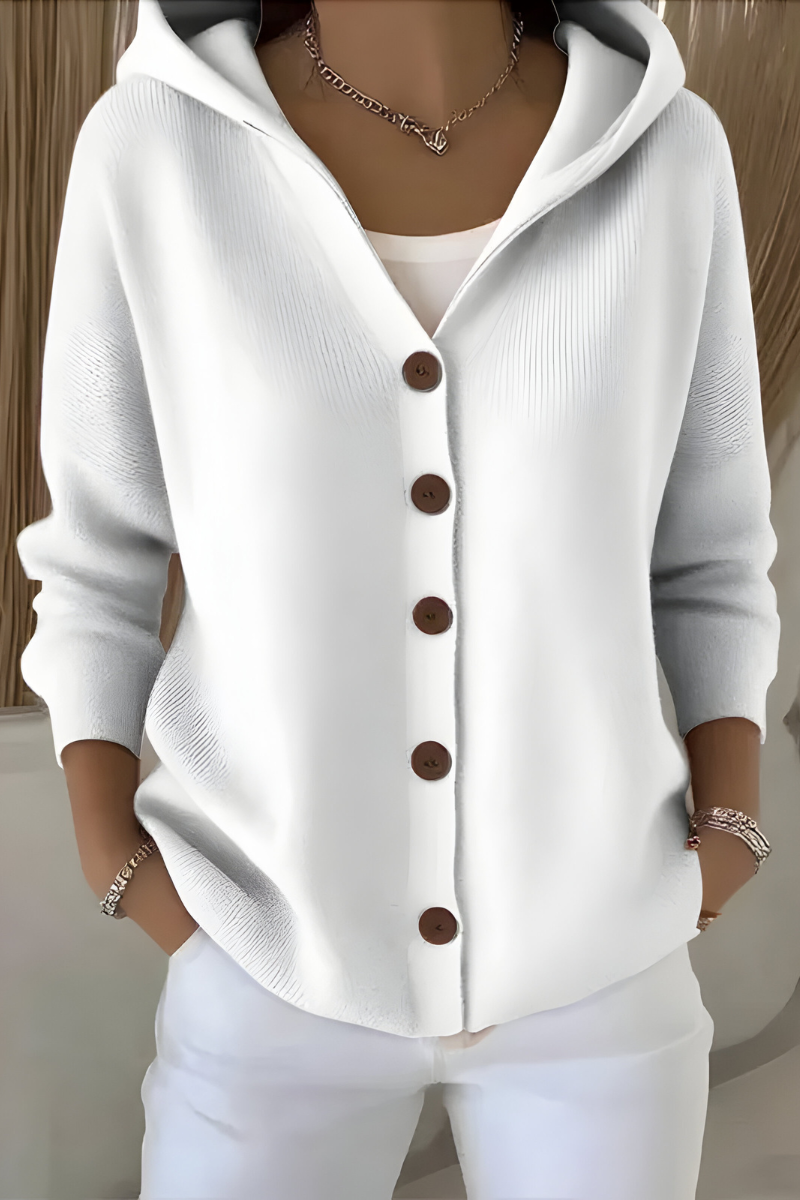 Denise | Gilet Confortable À Capuche