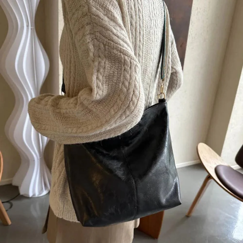 Charme Vintage de Chelsey | Sac à Bandoulière en Cuir Vegan