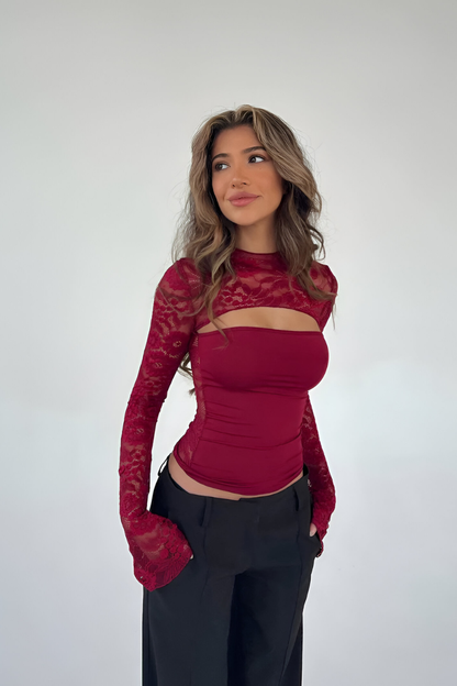 Liora™ | Ensemble Transparent Élégant