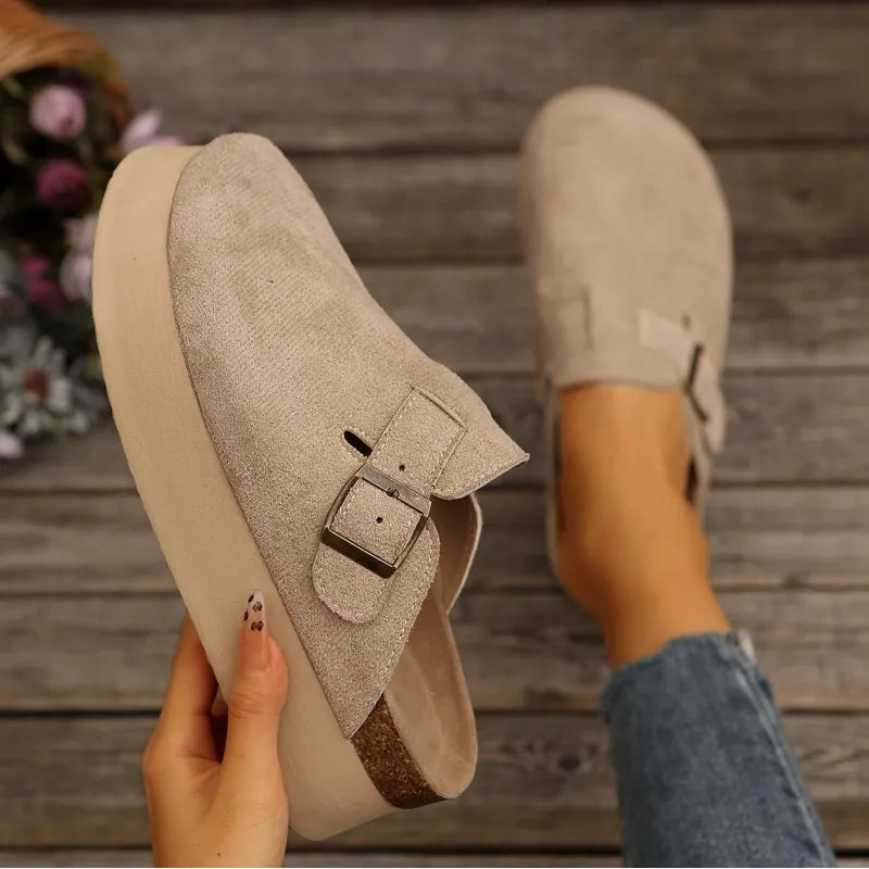 Amélie | Mocassin en daim