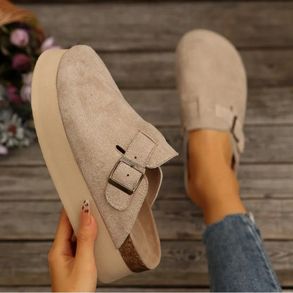 Amélie | Mocassin en daim